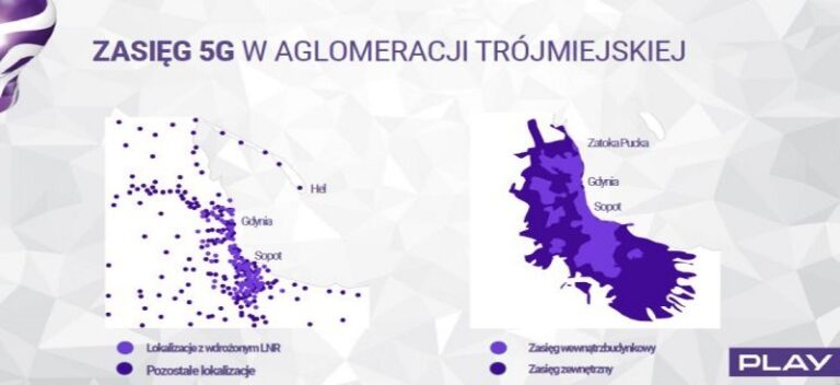 Sieć 5G w Polsce. Pionierskie wdrożenie w Gdyni