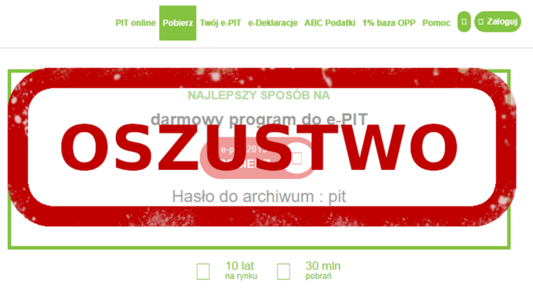 CERT ostrzega: Uważaj podczas rozliczania PIT-u