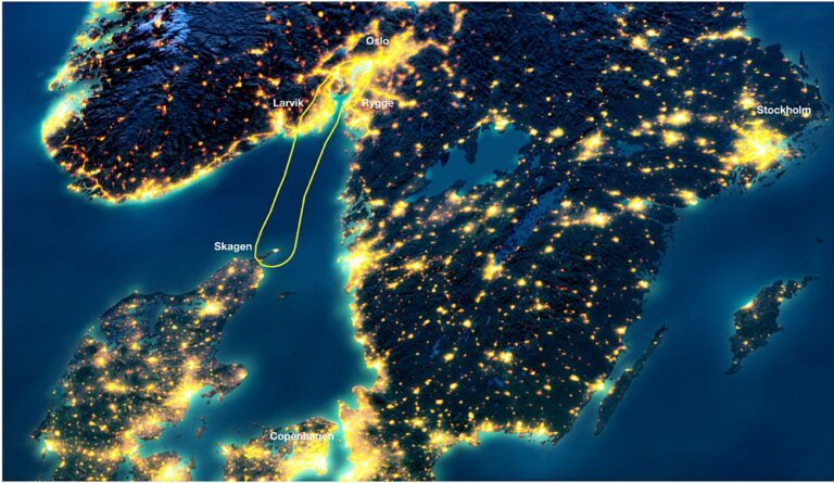 Podmorski światłowód połączył Norwegię i Danię. Szwecja była “ciemną uliczką”