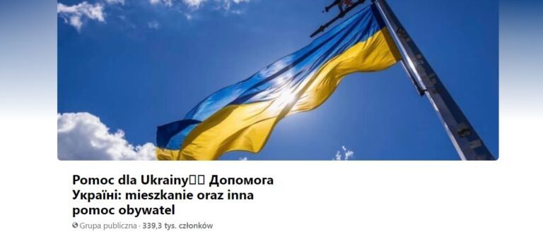 Polski internet wspiera Ukrainę