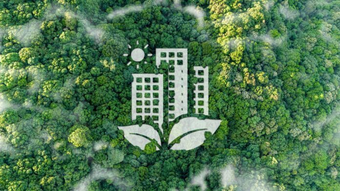 Sustainable,Green,Building,Environmentally,Friendly,Buildings,Future,Green,Business,Idea