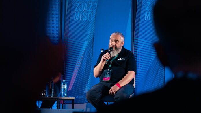 Krzysztof Czuszek na Zjeździe MiŚOT w Toruniu, listopad 2024