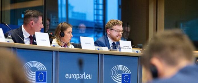 Standerski w Brukseli