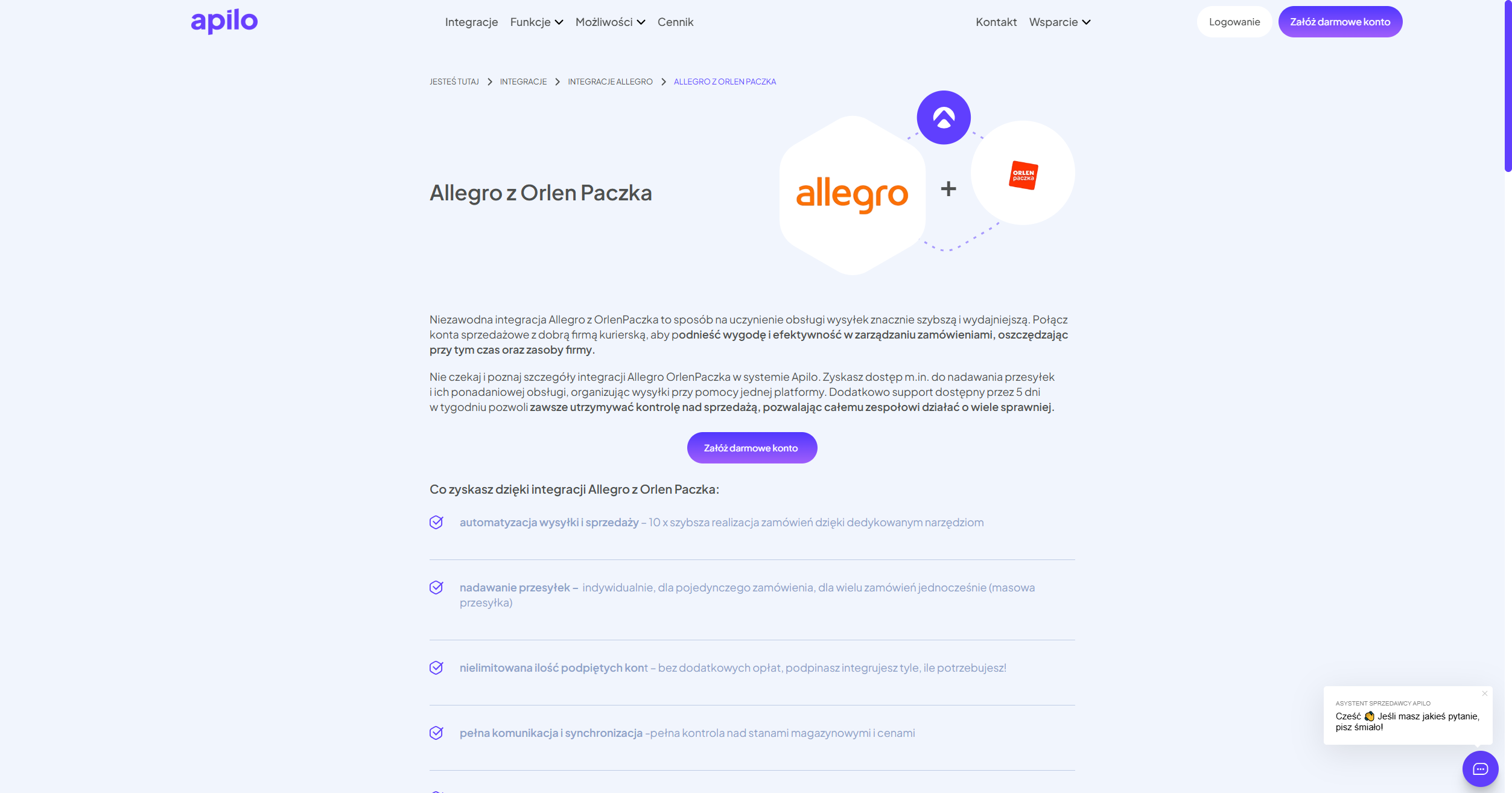 Allegro Orlen Paczka – jak wybrać najlepszy system integracyjny? – Apilo