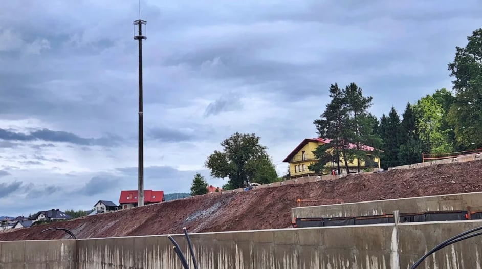 W Limanowej maszt przy stacji kolejowej elementem systemu GSM-R