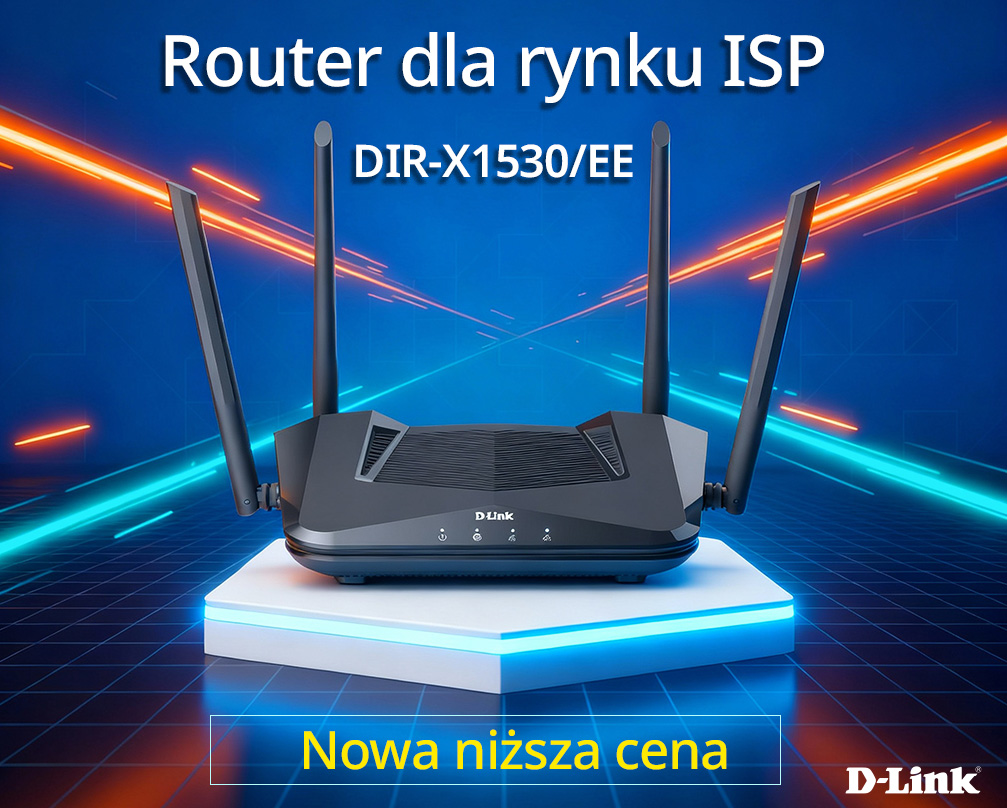 Router D-Link DIR-X1530/EE z dedykowanym oprogramowaniem dla operatorów w nowej niższej cenie