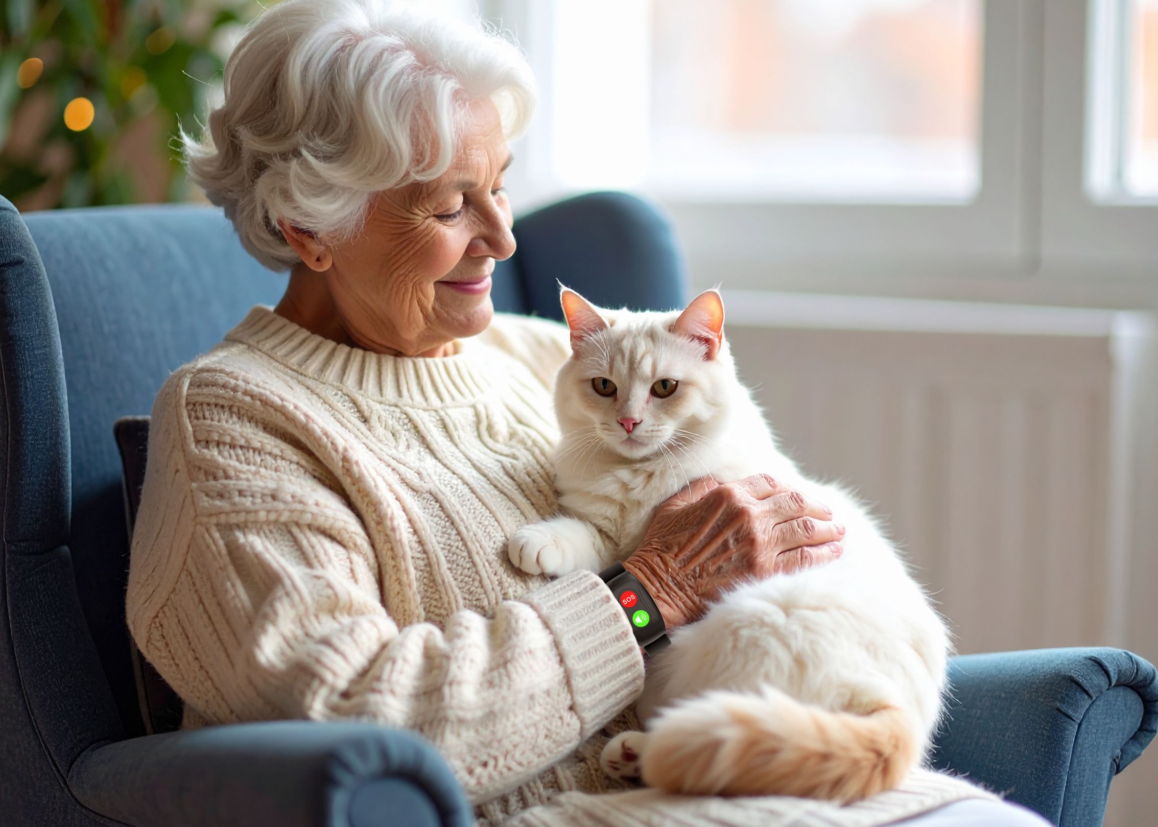 Dla seniorów technologia to również wsparcie bezpieczeństwa